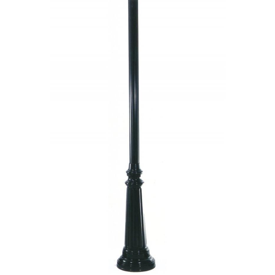 Wave Lighting C8P2-BK Commercial Lamp Post in Black